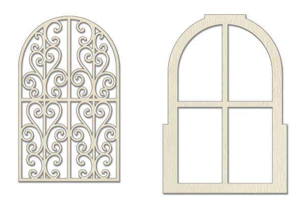 3D-tekturka Drzwi z wirami #577 - Fabrika Decoru