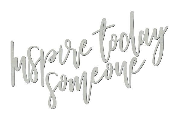 Tekturek "Inspire today someone" #397 - foto 0  - Fabrika Decoru