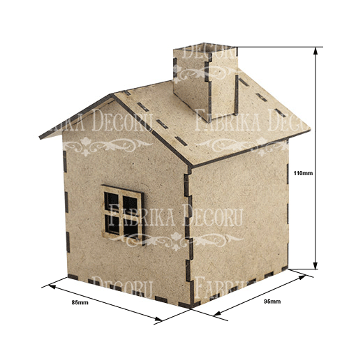 Baza do dekorowania "Domek-5" #106 - foto 2  - Fabrika Decoru