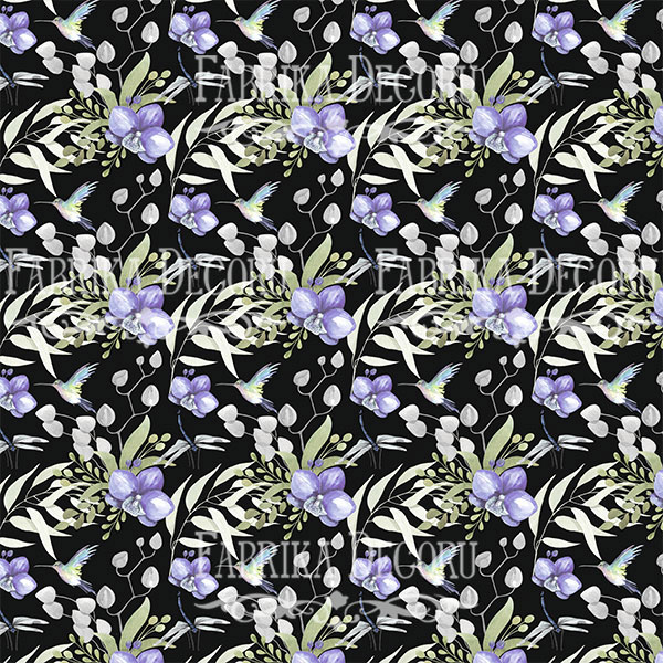 Zestaw papieru do scrapbookingu "Dzika orchidea", 20cm x 20cm  - foto 8  - Fabrika Decoru