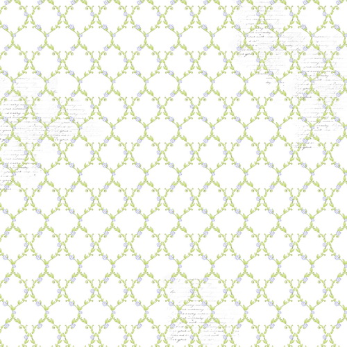 Лист двусторонней бумаги для скрапбукинга Smile of Spring #11-02 30,5х30,5 см - Фото 0