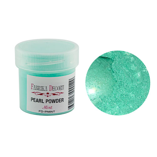 Puder perłowy MIĘTOWY 20 ml - Fabrika Decoru