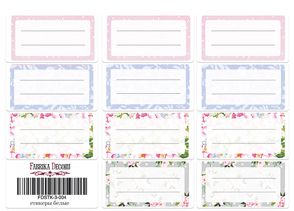 Journaling stickers set #3-004