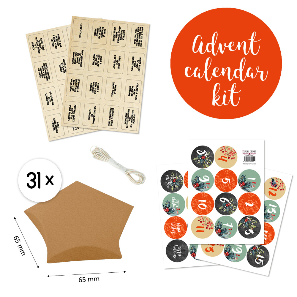 Adventskalender-Kit Nr. 1 - foto 0  - Fabrika Decoru