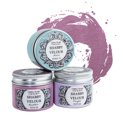 краски шебби велюр фабрика декору