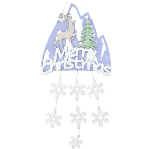 Blank for decoration "Merry Christmas" #177 - foto 1