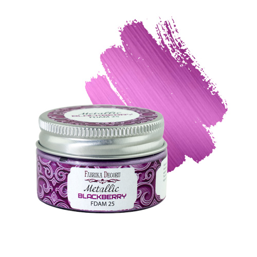 Metallic-Lack Blackberry 30 ml - Fabrika Decoru