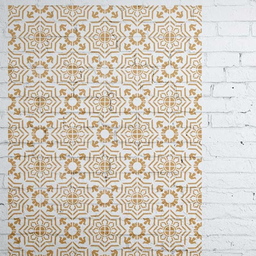 Stencil for crafts 15x20cm "Byzantine background style" #320 - foto 0