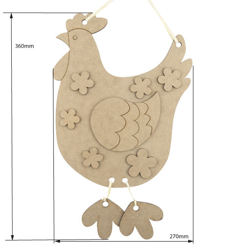 Blank for decoration "Chicken" #144 - foto 0