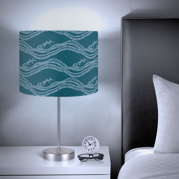 Stencil for decoration XL size (30*21cm),  Sea waves #080 - foto 1