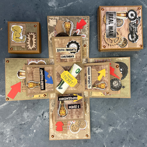 Magiczne pudełko na prezent, Magic Box, Zestaw DIY #21 - foto 5  - Fabrika Decoru