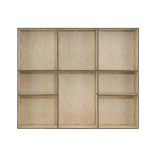 Blanko für Shadow Box #02 30x5x25 cm - Fabrika Decoru