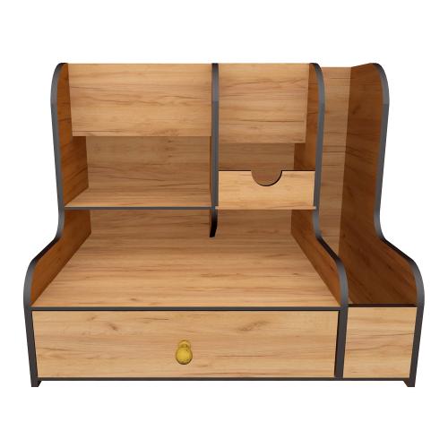 Schreibtisch-Organizer für Papier, Bürobedarf, Kunst und Schreibwaren, 28 х 22 х 27 cm, #423 - foto 4  - Fabrika Decoru