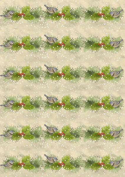 Decoupage-Karte #092, 21x30cm, Fabrika Decoru - Fabrika Decoru