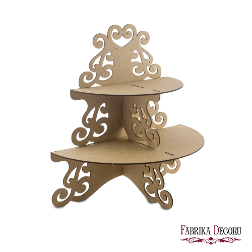 Cupcake stand "Semicircle openwork" #089