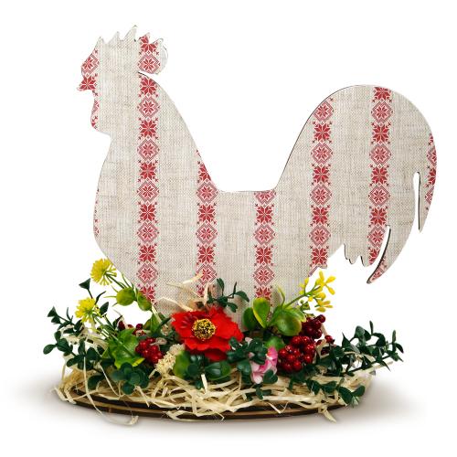 Interior Decorative Arrangement “Cockerel”, #08