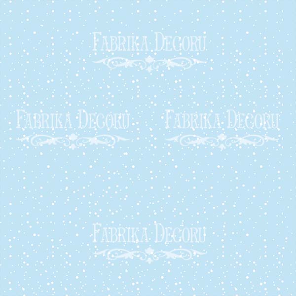 Double-sided scrapbooking paper set Winter in the city 12"x12" 10 sheets - foto 7