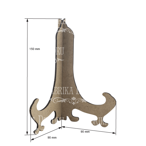 Set of stands for flat decoration (3pcs) #075 - foto 1