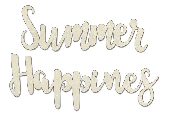 набор чипбордов summer happines 10х15 см #192 