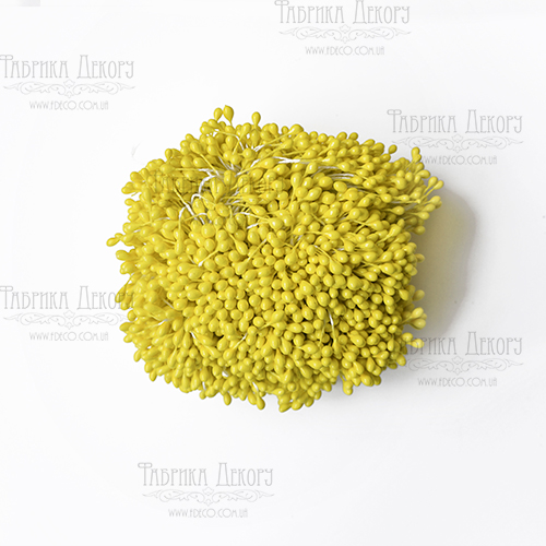 Set of small stamens 2-sided Lemon 20pcs