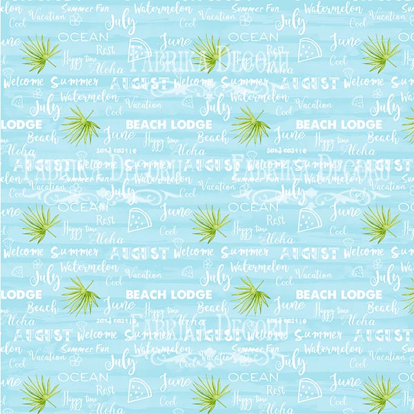 Doppelseitiges Scrapbooking-Papierset Tropical Paradise, 20 cm x 20 cm, 10 Blätter - foto 10  - Fabrika Decoru