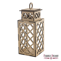 Decorative lantern Lattice, size L, #070