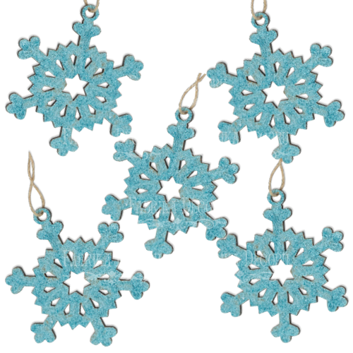 Rohling für Dekoration "Snowflakes-3" #188 - foto 1  - Fabrika Decoru