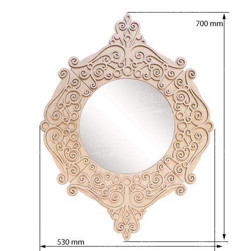Blank for decoration "Mirror 8" #312 - foto 1