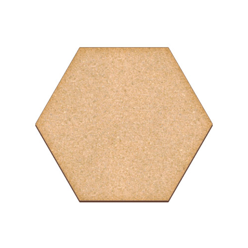 Art board Hexagon, 23cm х 20cm