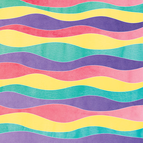 лист двусторонней бумаги для скрапбукинга "sweet birthday-4" 20,5х20,5 см