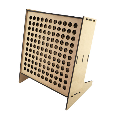 большой настольный органайзер для маркеров, на 121 ячейку, 350mm x 230mm х 385mm, #380