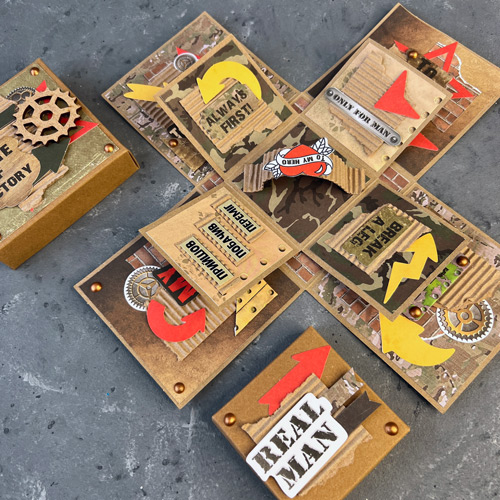 Magiczne pudełko na prezent, Magic Box, Zestaw DIY #20 - foto 4  - Fabrika Decoru