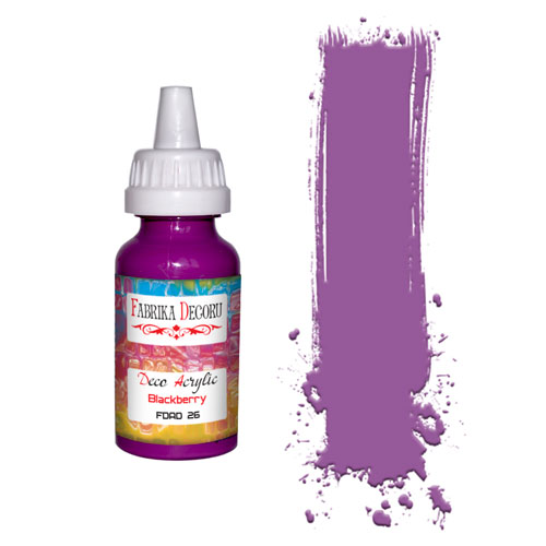 Acrylfarbe Brombeere 40 ml - Fabrika Decoru