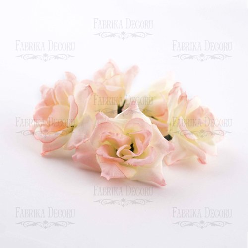 Rose flowers, color Peach, 1pcs