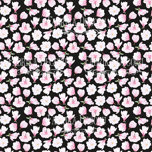 Sheet of double-sided paper for scrapbooking Magnolia in bloom #24-01 12"x12"