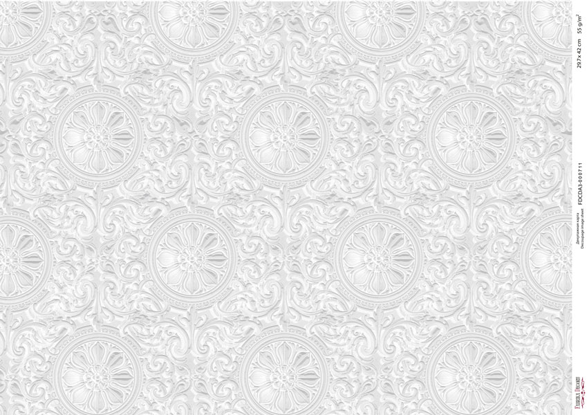 Decoupage-Karte #0711, 29,7x42cm - Fabrika Decoru