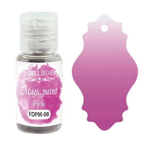 Dry paint Magic paint Pink 15ml