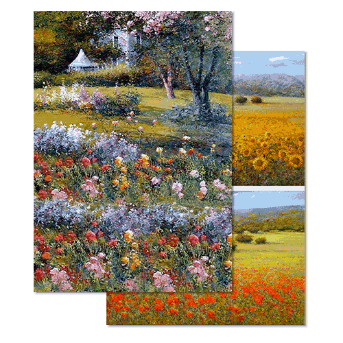 пейзаж фабрика декору