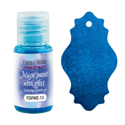 Sucha farba Magic paint z efektem Migotliwy ametyst, 15 ml - Fabrika Decoru