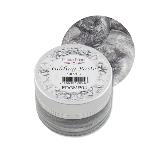 Gilding Paste, Silver, 20ml