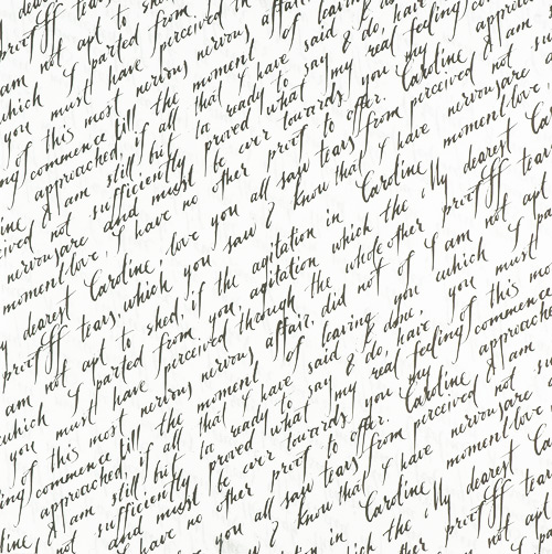 лист крафт бумаги с рисунком черный текст на белом 30х30 см