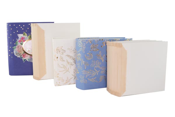 Blank scrapbook album (photo album), 15cm x 15cm, 5 sheets - foto 5