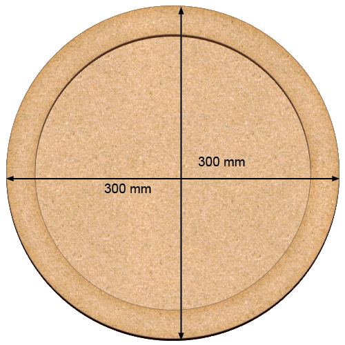 Art board Circle, 30cm х 30cm - foto 0