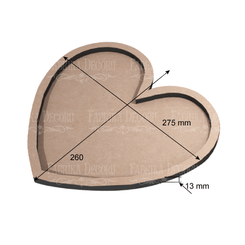 Mixbox Herzen Set, 30х26sm, 26х27,5sm, 23,5х25,5sm - foto 4  - Fabrika Decoru
