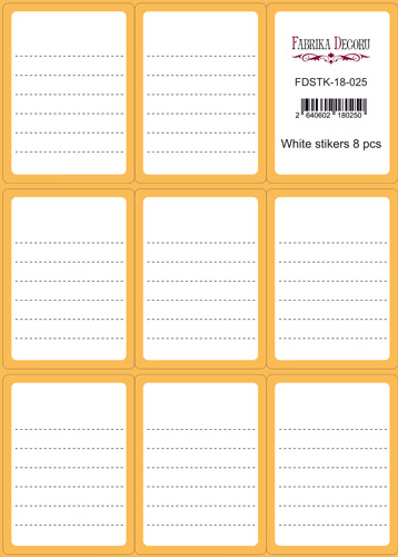 Set of stickers for journaling and planners #18-025