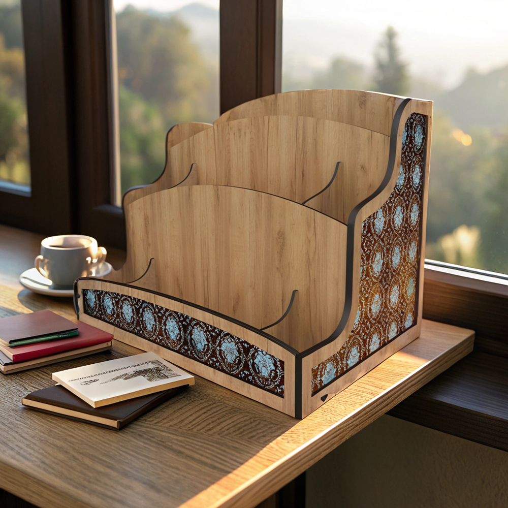 Desktop organizer for papers, stationery and writing supplies, With pictures #422 - foto 1