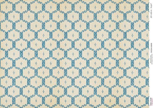 Decoupage-Karte Nr. 099, 29,7 x 42 cm, Fabrika Decoru - Fabrika Decoru