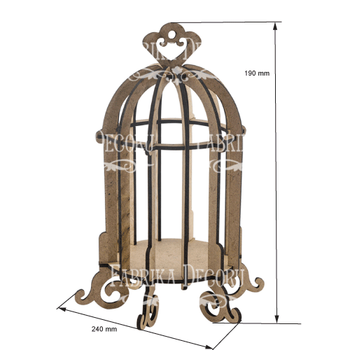 Decorative cage "Curls-M" #051 - foto 5