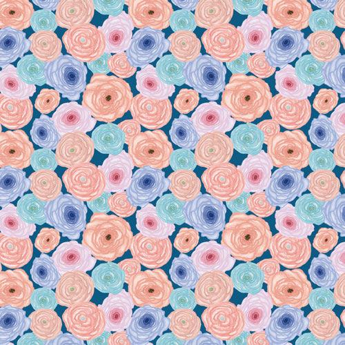 Колекція паперу для скрапбукінгу Flower mood, 30,5 см x 30,5 см, 10 аркушів - фото 5