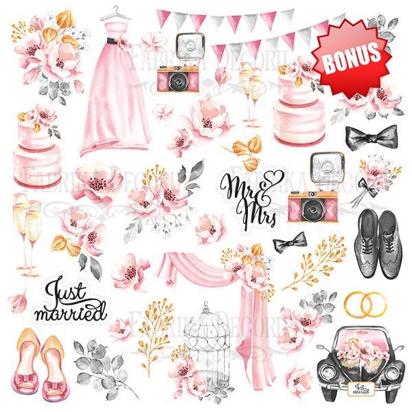 Doppelseitiges Scrapbooking-Papier-Set Say Yes, 30.5 cm x 30.5cm, 10 Blätter - foto 11  - Fabrika Decoru